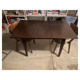 Mid century modern table and chairs