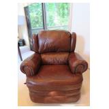 Brown Leather Lay-Z-Boy Recliner 