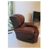 Brown Leather Lay-Z-Boy Recliner 