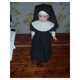 Nun doll with Rosery beads.