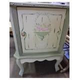 Stenciled Cabinet