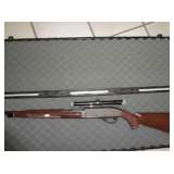 Remington Nylon 55 semi-auto rifle .22 caliber long rifle w/Tasco Scope