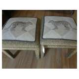 Leopard Stools