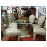 Glass Top Table & Chairs