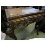 Wood Carved Table