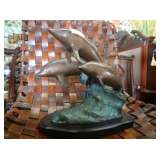 Dolphin Statue