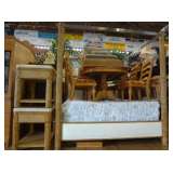 King Bamboo Bed w/2 nite stands