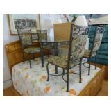 Glass Top Table & Chairs