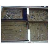 Flats of Vintage Jewelry