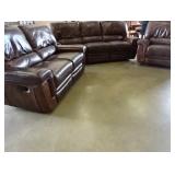 Leather Sofa/love