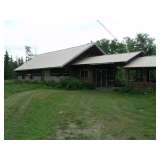 INTERNET ONLY AUCTION-YEAR ROUND OR RECREATIONAL LOG HOME & ACREAGE 