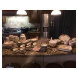 Franciscan Desert Rose Dinnerware Full prices: Cups 12 pc $140.00 Saucers 13pc $100.00 Dinner Plate 