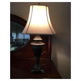 Empire metal lamps (2) Full price $75.00 each; call (314) 805-6219 
