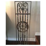 Distressed Iron Floor Lamp 62” High Base is 12” x 24” Full price $125.00; if interested call (314) 8