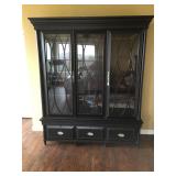 High Boy Sliding Glass Doors w/ File Drawers One glass cracked 68” Wx 85” H x 22” Deep Full price $4