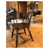Windsor side chair; set of 4; Height = 36"; Width = 20.5" Depth = 18.75". Full price $250 for the se