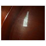 Bombe commode; Height = 32"; Top = 33" x 18"; full price $350; if interested call (469) 952-7132 