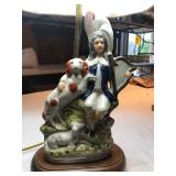 French lamp; Height 20 1/2"; Call (469) 952-7132 for pricing information 