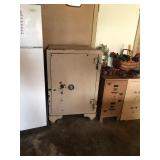 Antique S&G safe; beautiful piece but the safe has been drilled out, so it is decorative only. Full 