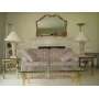 loveseat, glass top coffee table & end tables