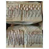 William Rogers & Son Rose Pattern Flatware