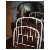 iron bed