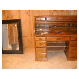 mirror/ desk