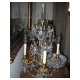 2 candelabra lights