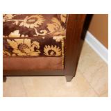 BUY IT NOW! $2,295.00 Saveur Banquette  Walter E Smith round table with 3 curved benches spiral carv