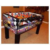 BUY IT NOW! $450.00  NASCAR Themed Foosball Table. Just in time for the Holidays,  