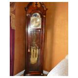 BUY IT NOW! SLIGH  Moon Phase GrandFather Clock, Weight Driven Brass Pendulum, and Weights, Stunning