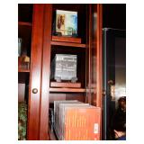 BUY IT NOW! $495.00  Cherry Finish, Entertainment Custom Cabinet, Dimensions are 76 inches x 31 deep