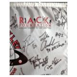BUY IT NOW  $185.95  Derek Rackley Signed Team Flag! 2006 Atlanta Falcons. This was for his Charity 