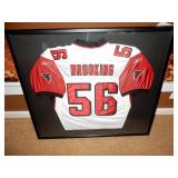 BUY IT NOW  $345.95  KEITH BROOKING SIGNED JERSEY  KEITH BROOKING AUTOGRAPHED FALCONS #56 JERSEY....