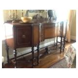 This incredible Antique Dining Suite will be available pictures  and information to purchase from a 