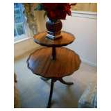 TWO TIER PIE  TABLE