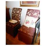 4 slipper chairs in total