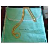 tiffany 14k 18inch rope necklace