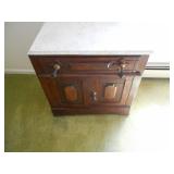 antique marble top wash stand