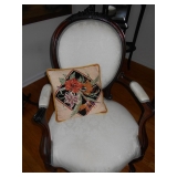 2 of 2 ladies victorian arm chair