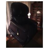 Beautiful,leather lift recliner. 