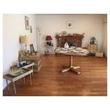 Round table not for sale. 