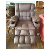 Leather, lift chair. Must see. 