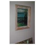 Viola Allen painting