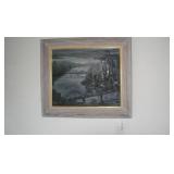 Viola Allen painting