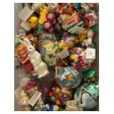 Large collection of Christopher Radko ornaments. New with tags 
