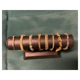 Beautiful 14k gold bracelets , chains and pendants. 