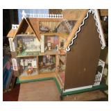 Victorian Dollhouse and furniture