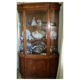 Walnut Display Cabinet
