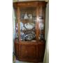 Walnut Display Cabinet